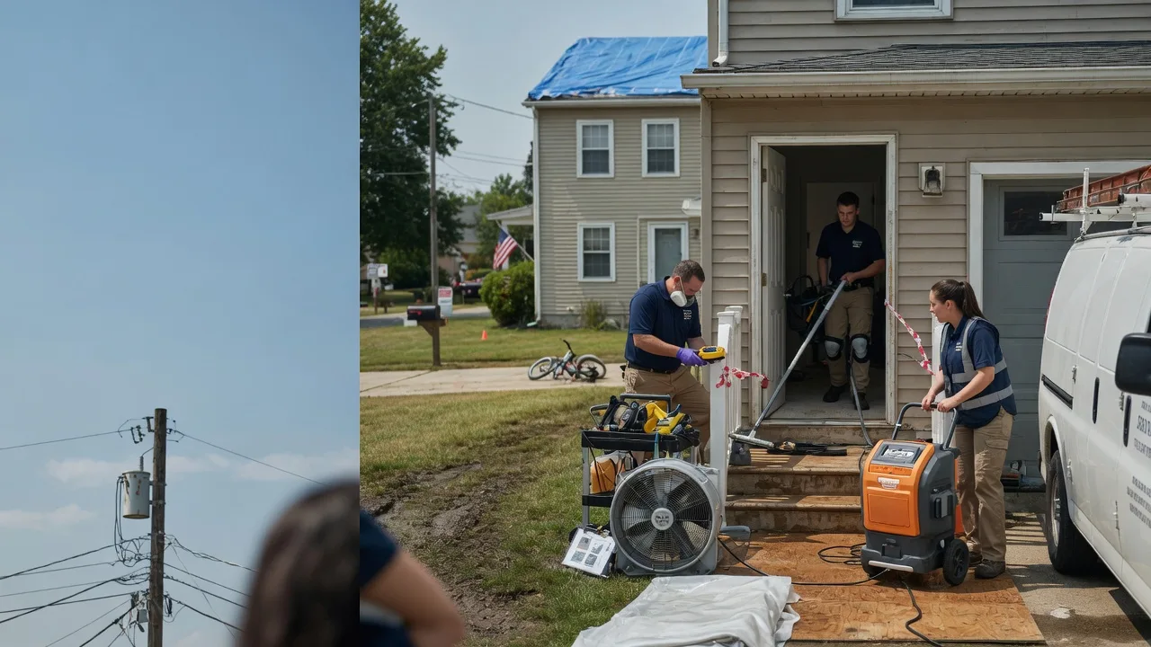 Water Damage Repair in Paris, MI near me